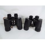 A pair of Anton & Gerhardt hard coated optics binoculars with a 10 x 50 magnification, Field 5,