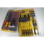 Rolson - a Rolson 45 piece screwdriver and bit set and a Rolson electrical repair toolkit (sealed