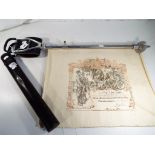 Kings Certificate - a commemorative scroll given to 16781 Cpl Robert Tongh marked 'Served with
