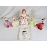 A Royal Doulton figurine #HN3418 entitled Bedtime, issued in a limited edition of 9500,