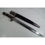 A British Mark I Lee Metford Bayonet and Scabbard,