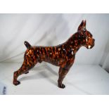Anita Harris - a large figurine by Anita Harris in the form of a Boxer Dog,