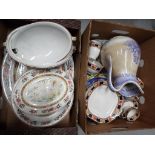 A mixed lot of ceramics to include dinner ware, Khedive Coronation ware,
