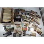 Philately - a collection of over 600 postcards,