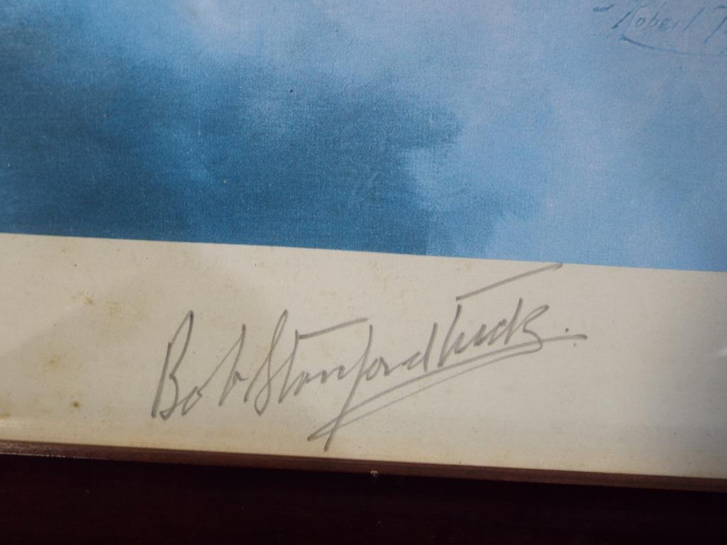 Robert Taylor - a Robert Taylor print entitled Spitfire signed in pencil to the margin by the Group - Image 3 of 5