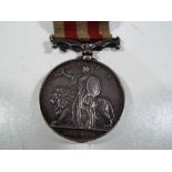 Indian Mutiny campaign medal with ribbon,
