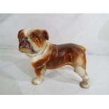A cast iron figurine in the form of a Bulldog approx 22cm x 18cm Est £30 - £50