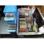 A large collection of CD's,