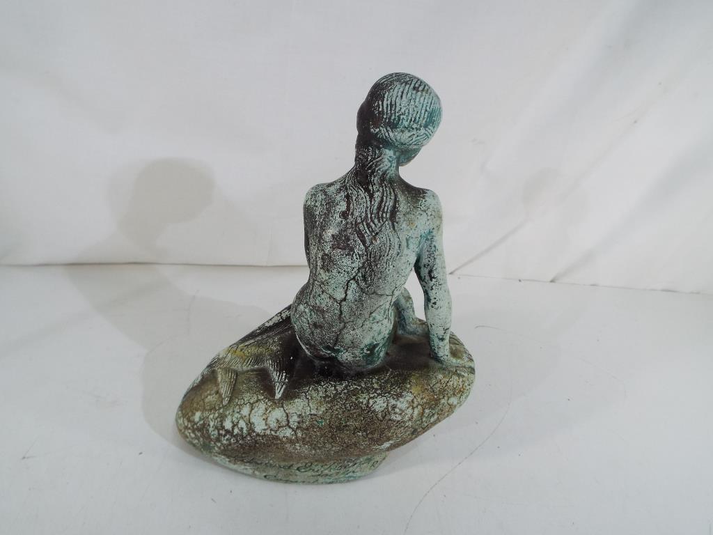 Evard Eriksen Sculptor - a reconstituted stone figurine based on the original sculpture, - Image 2 of 4