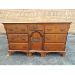 A good example of a late 18th century George III mule chest in oak,
