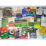 Football programmes - a good collection of 1960s and later matchday programmes to include, English,