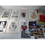 Deltiology - approximately 30 editions of the Postcard Collector's Gazette from the 1970's and a