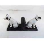 Two cast iron book ends depicting dogs Est £20 - £30