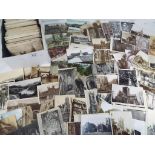 In excess of 600 earlier period postcards to include UK views, real photos,