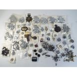 Police - a large collection of Victorian and later Police buttons and badges,