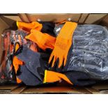 Unused Retail Stock - a quantity of rubber palm coated work gloves Est £20 - £40