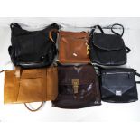 Designer handbags - six handbags including Radley, Fiorelli and similar.