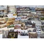 In excess of 500 predominantly earlier period UK topographical postcards with a few subjects.