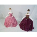 Two Coalport figurines comprising Christine Figure of the Year 2005,