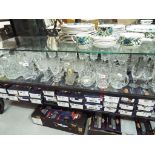 A large quantity of glassware comprising Waterford Crystal, Stuart Crystal, Brierley,