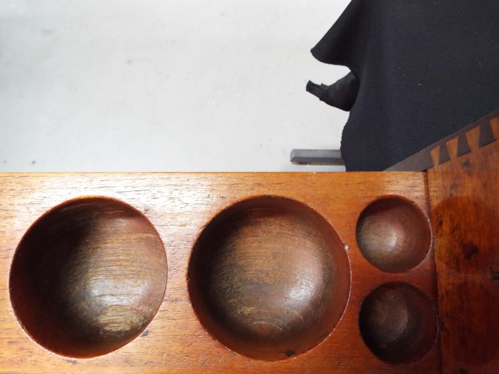 A mahogany cased Time Recorder, the dial marked Simplex, - Image 4 of 5