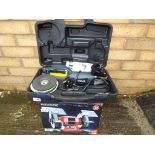 Unused retail stock - a Parkside bench grinder and a Titan 4 1/2 inch angle grinder, Est £30 - £50.