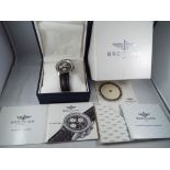 Breitling - a gentleman's stainless steel Breitling Old Navitimer Automatic Chronograph wristwatch