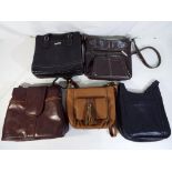 Designer handbags - five handbags including Radley, Kangol, Liz Claidorne and similar.