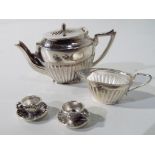 A silver 'Tea for One' set Est £40 - £50