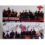 Manchester United Football Club - Two original photographs from a Manchester United victory parade,