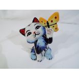 Lorna Bailey - a Lorna Bailey cat named Butterfly