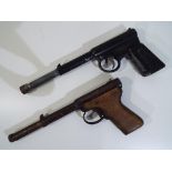 Two air pistols comprising a TJ Harrington & Son The Gat and a Diana model 2 (2).