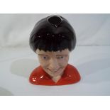 Lorna Bailey - a Lorna Bailey ceramic bust issued in a limited edition,