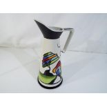 Lorna Bailey - a Lorna Bailey ceramic jug decorated in the Fantasia Cottage pattern approx 27cm (h)