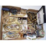A very large quantity of good quality costume jewellery to include Monet, brooches, necklaces,