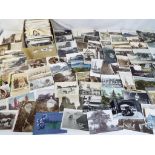 Deltiology - a collection of in excess of 500 UK and foreign early - mid period postcards to