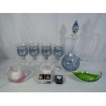 A lot to include a quantity of decorative glassware,