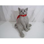 A large Quarry Critters figure of a cat entitled Caesar, measuring approximately 39 cm [h].