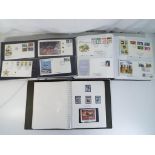 Philately - a lot to include a binder Commonwealth mint stamps,