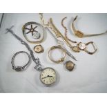 A collection of wristwatches to include Sekonda, Everite 17 jewel, Arnex, Lucerne,