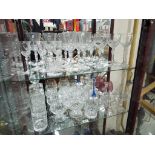 Edinburgh Crystal - A quantity of glassware to include Edinburgh crystal and similar,