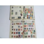 Withdrawn - Philately - two vintage stamps albums,