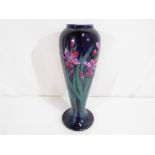 A George Jones and Sons Imperial Rouge vase approx 32cm (h) Est £20 - £40