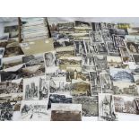 Deltiology - in excess of 600 largely early period postcards predominantly UK views with some