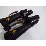 Barr & Stroud military binoculars with crow's foot mark and serial number 69276.