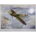 John Batchelor - A limited edition print entitled 'Their Finest Hour', numbered 368 of 1940,
