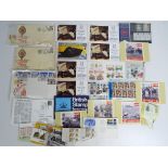 Philately - a quantity of stamps to include first day covers, PHQ cards,