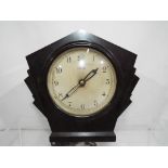 An Art Deco Ferranti Bakelite clock.