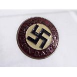 NSDAP Party membership badge with painte