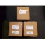 Three boxes of Ariel freestanding bath f